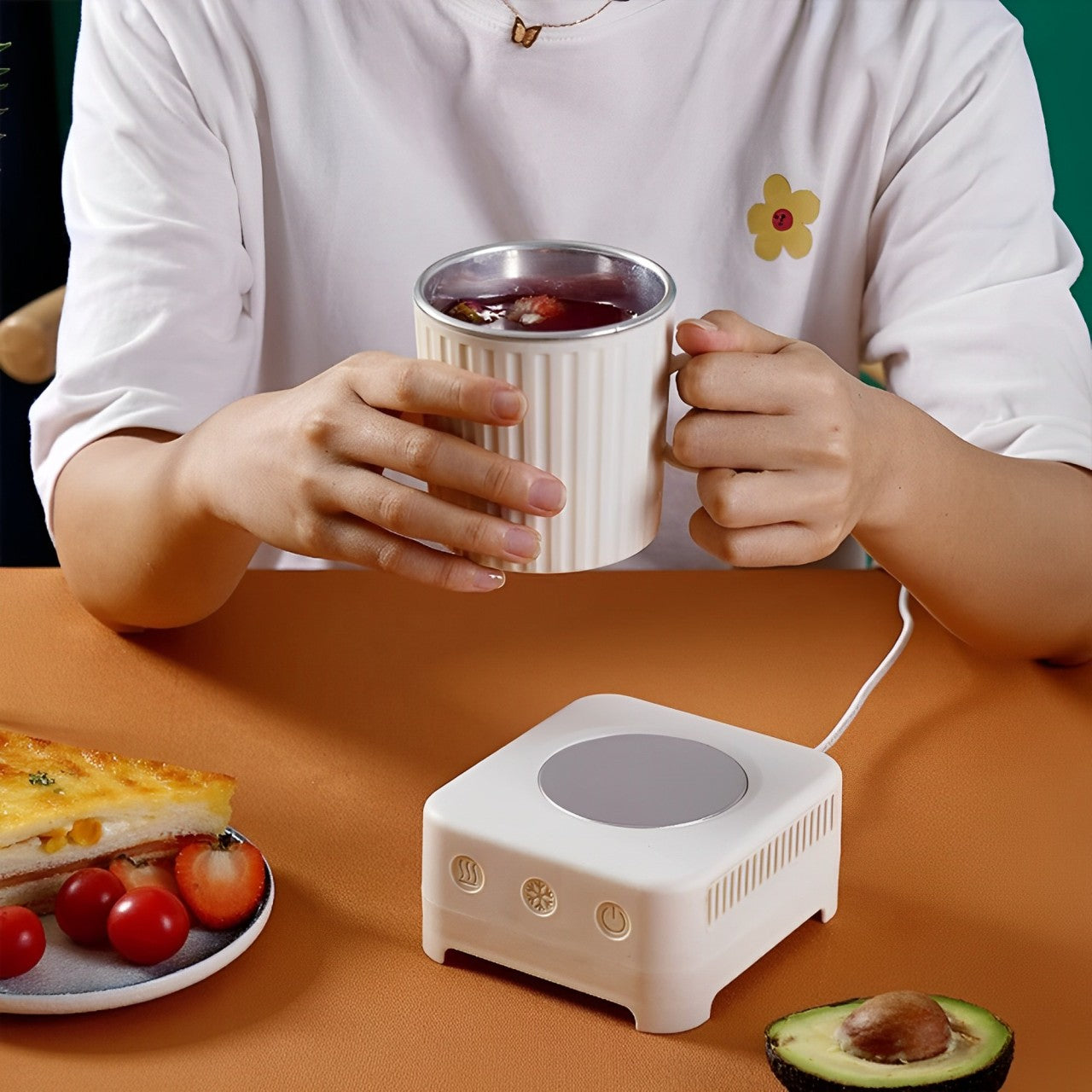 Mini Beverage Chiller & Heater Cup