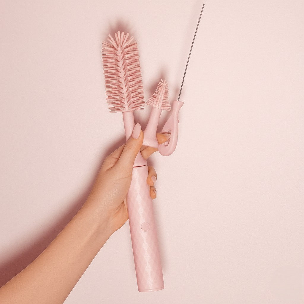 Gleam Electric Bottle Brush - gadg-it