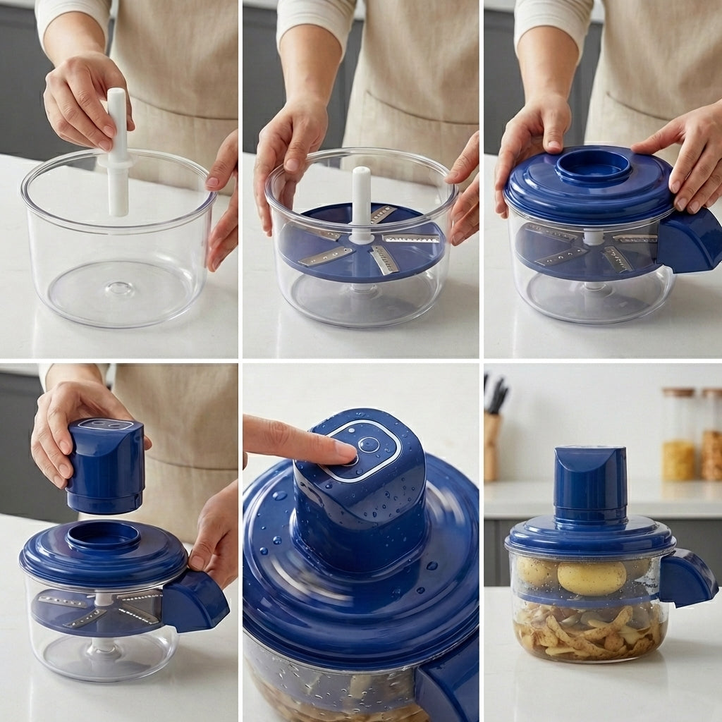 PeelEase - Automatic Fruit & Veggie Peeler