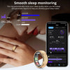 Health & Sleep Smart Ring - With Charging Case